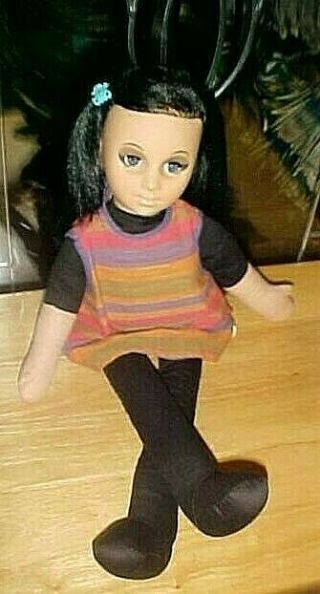 Vintage 1964 Mattel Scooba Doo Doll Blonde Hair Talking