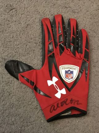 Andre Roberts Signed Game Glove Arizona Cardinals Nfl Proof Rare Authentic
