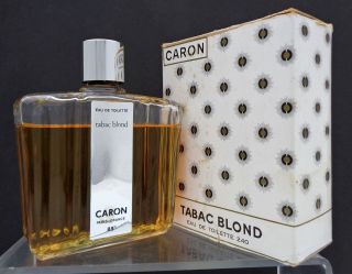 Rare Vintage Caron " Tabac Blond " 8 Fl Oz Edt Perfume 1919