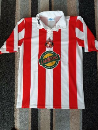 Rare Sunderland Home Shirt,  Size Xl,  In,  Circa 1998.