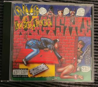 Snoop Doggy Dogg Doggystyle Cd Rare Press With Extra Track 1993