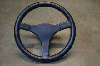 Rare Porsche 911 930 Rinspeed Momo Sport Steering Wheel With Hub