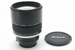 Nikon Ai - S Nikkor 135mm F2,  Rare Item,  From Japan,  Tk1088