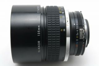 Nikon Ai - s Nikkor 135mm F2,  Rare Item,  From JAPAN,  TK1088 6