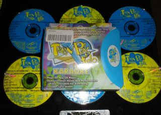 Sound Choice Karaoke Teen Pak Two - 6 Disc Set Rare Teen Pack Cdg - Cd,  G