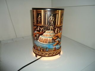 Very Rare Econolite Motion Lamp Fountains Of Rome - European Version