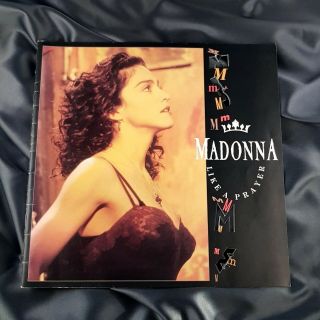 Madonna Like A Prayer Promo 1989 Japan Booklet 12  X 12  (lp Size) Rare