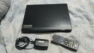 Lg Blu - Ray Dvd Player W Remote,  Power Cord Bp145 Cleaned Rarely Great