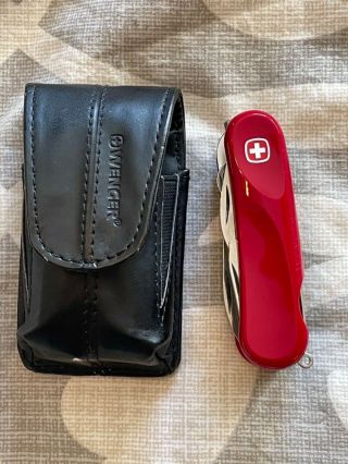 Rare Bergeon Wenger Minathor Watchmaker Swiss Army Tool,  Complement Set,  Pouch