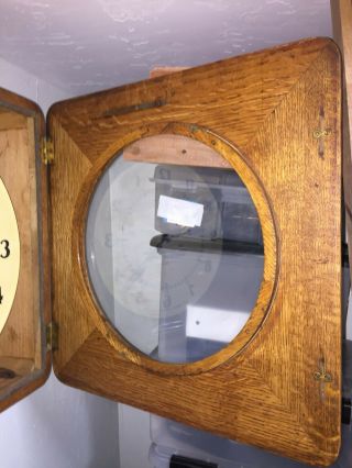 Rare Western Union by Self Winding Clock Company, 4