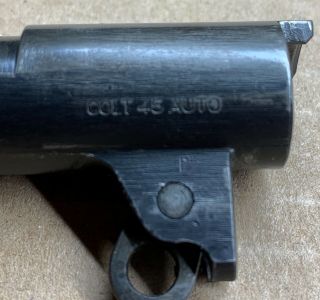 Colt 1911.  45 Commercial To Military Barrel.  Rare Vintage Wwii.  Bore.