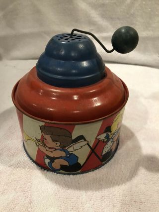 Vintage Antique Childs Metal Tin Wind Up Toy Ohio Art Co - 147 2