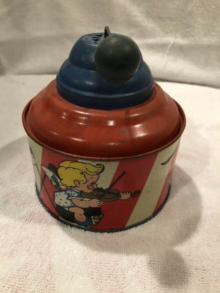 Vintage Antique Childs Metal Tin Wind Up Toy Ohio Art Co - 147 3