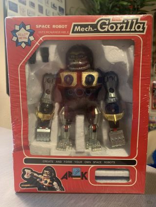 Rare Ark Mech Gorilla Ark 05 Kong Diecast Shogun Robot 1978 Toy Bullmark