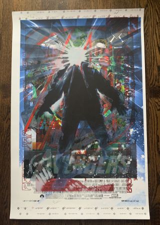 Rare Mondo Avengers X The Thing Test Screenprint Poster Struzan Tyler Stout