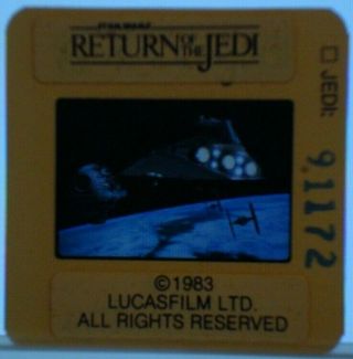 Star Wars: Return Of The Jedi - Rare Official 1983 35mm Promo Press Slide N