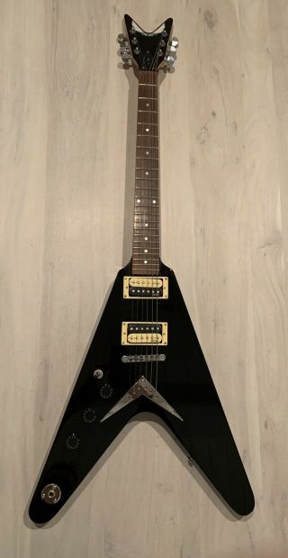 Dean X V Flying V Electric Guitar - Rare Left Handed 2
