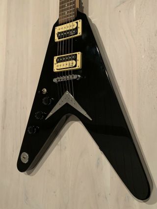 Dean X V Flying V Electric Guitar - Rare Left Handed 4
