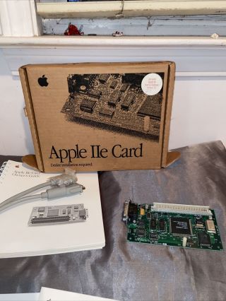 Apple IIe Card & Y - Cable Mac LC PDS RARE part RETAIL BOX M0444LL/D 4
