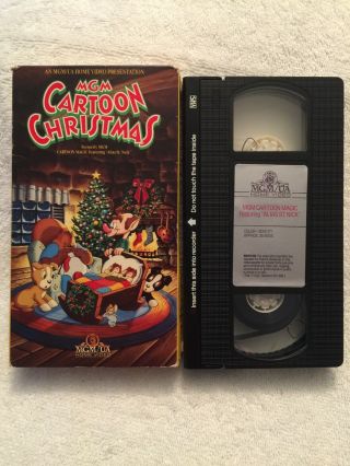 MGM Cartoon Christmas (Prev.  Viewed VHS) formerly Alias St.  Nick EXTREMELY RARE 3