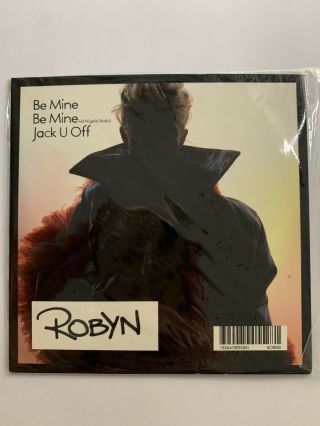 Robyn Be Mine Promo Cd Single Card Sleeve Rare