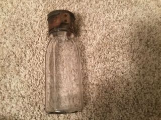 Rare Coleman Lamp Company Oil Bottle For Torch Light Appliances Early 1900s 3