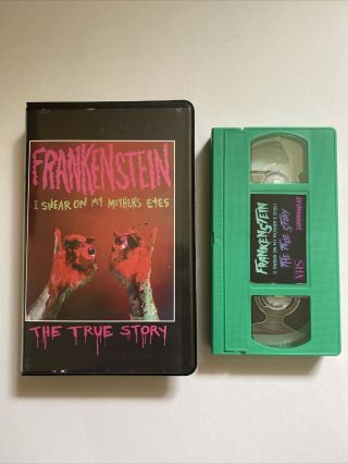 Frankenstein I Swear On My Mothers Eyes Vhs Horror Sov Rare Video Violence
