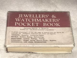 Vintage Rare Jewellers & Watchmakers Pocket Book 1st Edition 1951 A.  Selwyn