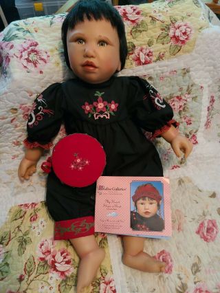 Paradise Galleries 22 " My Heart Skips A Beat Vintage Doll By Jessica Sauer