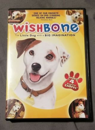 Wishbone (dvd,  2011) The Little Dog With A Big Imagination - Rare
