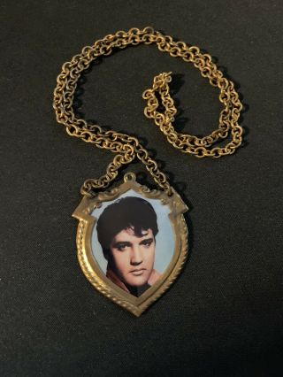 Rare Elvis Presley Memorabilia - Gold Charm Necklace