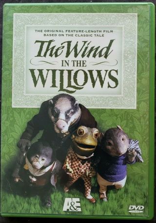 The Wind In The Willows (a&e Dvd 2004) Feature Length Cult Classic Rare