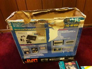 VTG RARE JVC X ' Eye System W Games - Plays Sega Genesis Mega Drive & CD 5