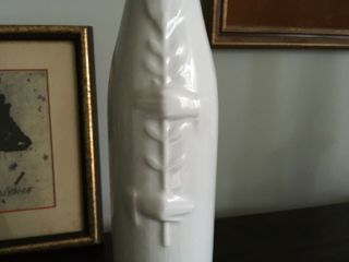 Rare Vintage signed Bjorn Wiinblad Rosenthal Studio Linie White Porcelain Vase 5