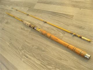 Vintage Wright & Mcgill Eagle Claw Champion Model Mtrl7,  7 Ft.  2 Pc Trolling Rod