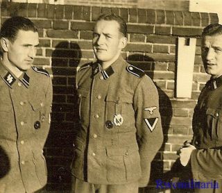 Rare Decorated German Elite Waffen Rottenführer & Sturmmann Vets Posed