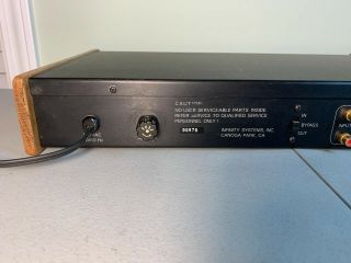 Vintage Infinity RS 4.  5 Crossover Equalizer Rare AS - IS reference rs4.  5 6