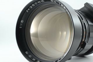 【Rare Near,  】Mamiya Sekor P 250mm f/5 Lens for Universal Press JAPAN 41A 2