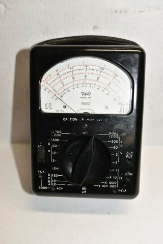 Vintage Triplett Model 630 Multimeter - Very