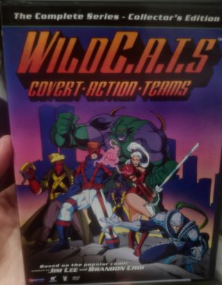 Wildc.  A.  T.  S.  - The Complete Series (dvd) Ultra Rare,  Collectors Edition,  Insert