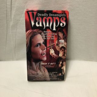 Vamps Deadly Dreamgirls - Rare Sov Horror Vhs - E.  I.  Erotic Sleaze Gore Vampires
