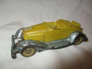 Antique Cast Iron Toy Car 4 " Kilgore 1932 Graham Blue Streak Roadster
