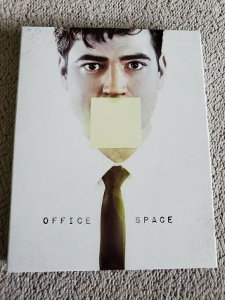Office Space (1999) - Blu - Ray W/ Fox Icons Slipcover Oop - Rare