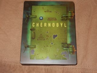 " Chernobyl " 2 - Disc Blu - Ray Steelbook Uk Exclusive Import Oop Rare Series