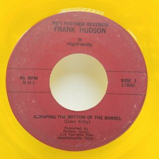 Frank Hudson Scraping The Bottom Of The Barrel RARE ROCKABILLY 45 4
