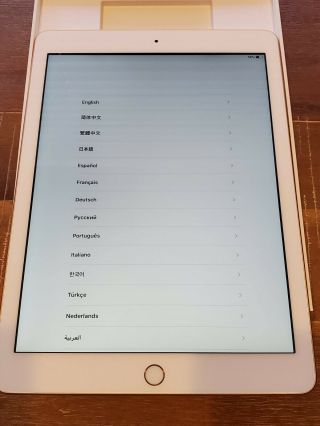 Apple iPad 6th Generation Wi - Fi - 128GB - RARE GOLD A1893 6