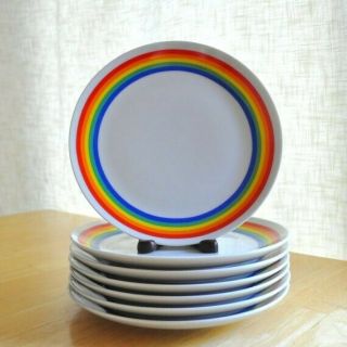 Rare Vintage Vandor 1979 Rainbow Plate
