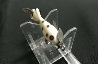 Vintage Heddon Tiny Spook 310 w/ gold eye fishing lure 3