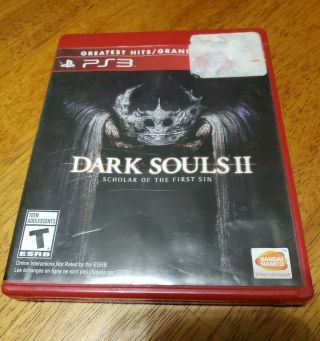 Dark Souls Ii 2 Scholar Of The First Sin (sony Playstation 3 Ps3),  Rare