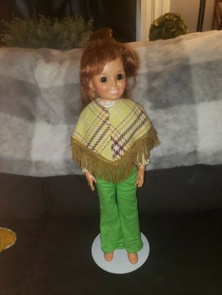 Vintage Ideal Crissy Doll W/ Growing Hair 1969 18 "